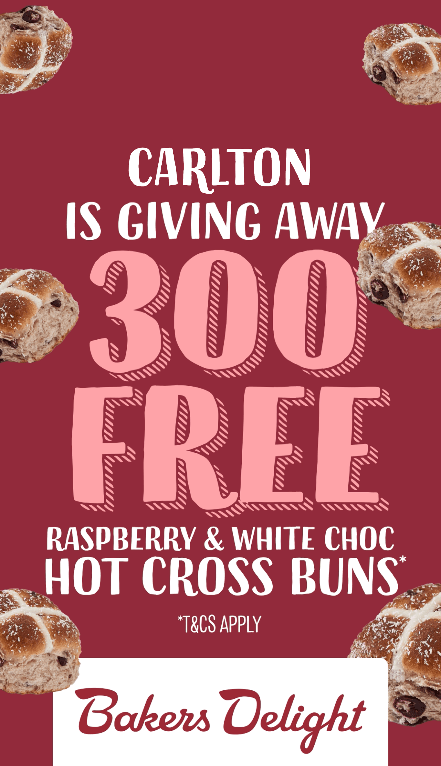 Bakers Delight location giveaway